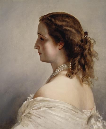 Portrait of Empress Eugenie 1855