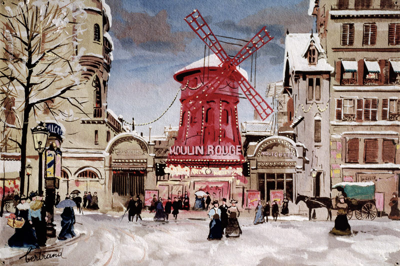 The Moulin Rouge, Paris from Fred Bertrand