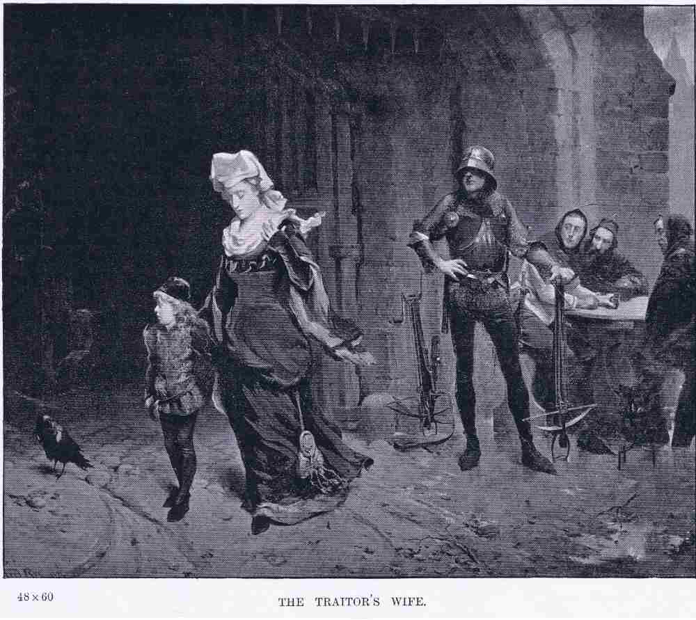 The traitors wife, from Royal Academy pictures published by Cassell & Company Ltd from Fred Roe