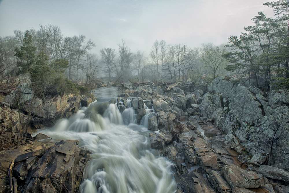 Dawn at Middle Falls from Fred Walker