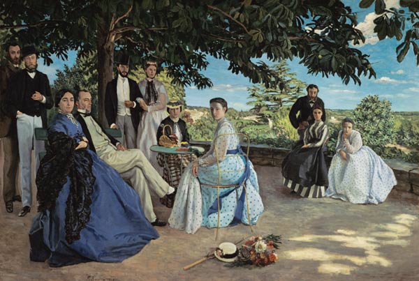 Frederic Bazille / Reunion de famille from Frédéric Bazille
