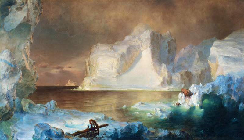 Die Eisberge from Frederic Edwin Church