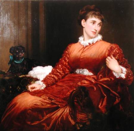 Mrs Henry Evans Gordon (1845-1925) from Frederic Leighton