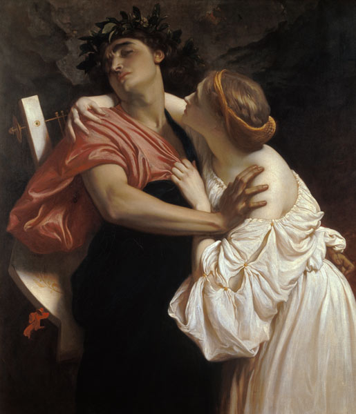 Orpheus and Euridyce from Frederic Leighton