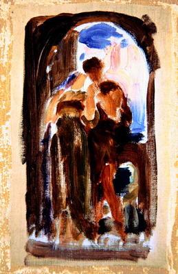 Sketch for 'Wedded', c.1881-82 (oil on canvas)