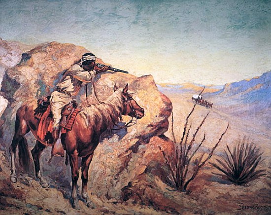Apache Ambush from Frederic Remington