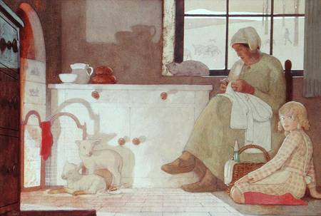 The Foster Mother from Frederick Cayley Robinson
