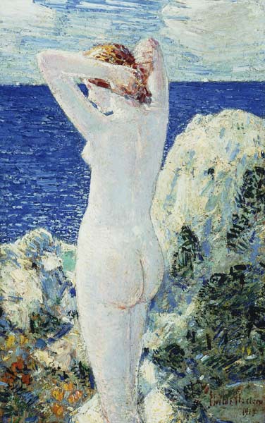 The Bather from Frederick Childe Hassam