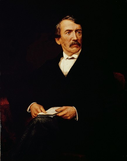 Portrait of Livingstone (1813-1873) from Frederick Havill