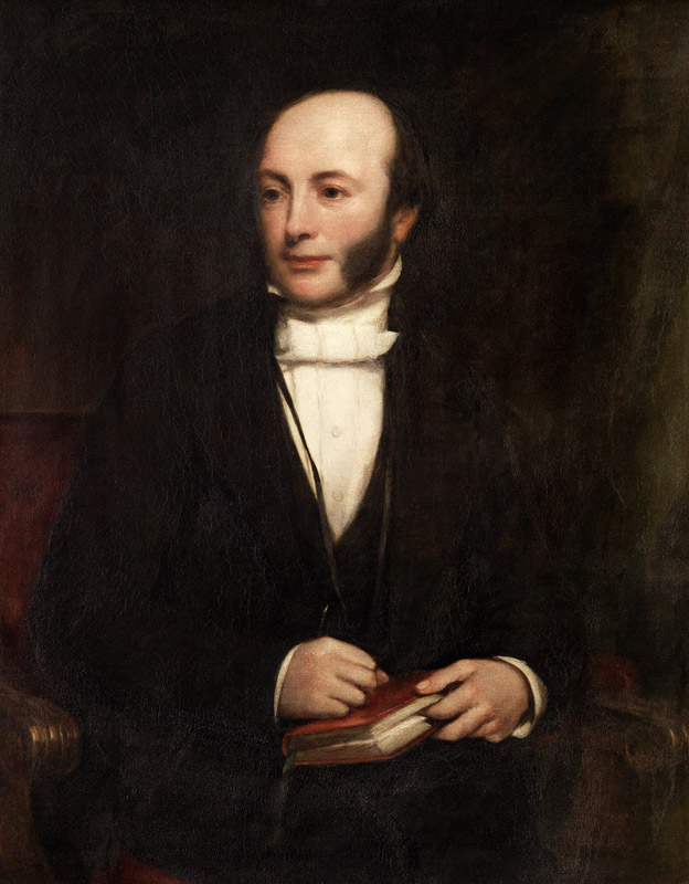 Portrait of Rev. John Barlow (1798-1869) (oil on canvas) from Frederick Richard Pickersgill