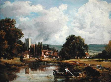 The Thames at Mortlake from Frederick Waters Watts