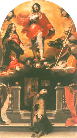 Il Perdono di Assisi from Frederico (Fiori) Barocci
