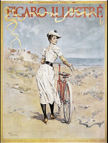 Poster advertising the 'Figaro Illustre' from Frederik Hendrik Kaemmerer