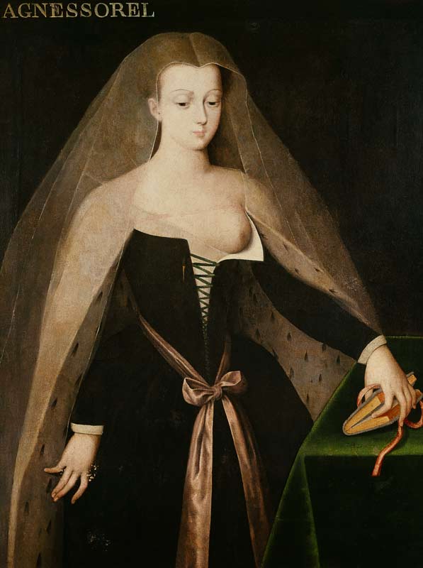Agnes Sorel (c.1422-50) from French School