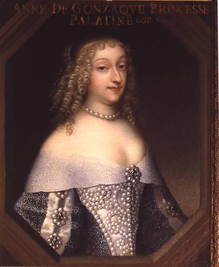 Anne de Gonzaga (1616-84) Princess Palatine from French School