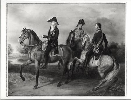 Duke of Bassano (1763-1839) riding in Poland from French School