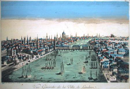 General View of London from French School