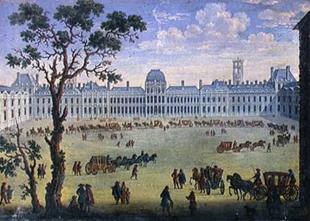 Imaginary View of the Tuileries from French School