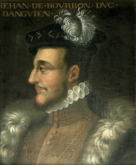 Jean de Bourbon, Duke of Anguien from French School