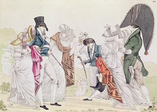 ''Les Invisibles'', c.1807 from French School
