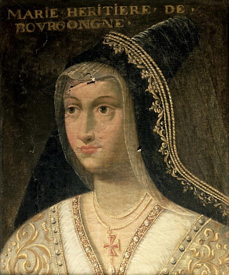 Marie, Duchess of Burgundy from French School