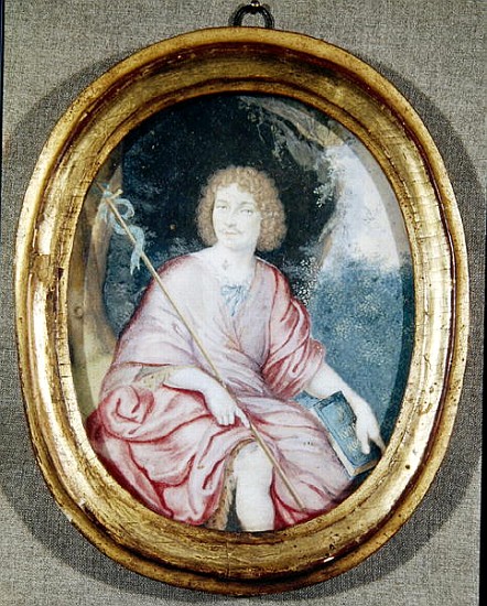 Moliere (1622-73) as St. John the Baptist from French School