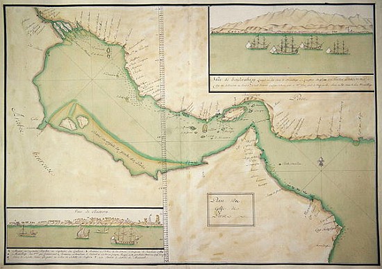 Plan of the Persian Gulf from French School