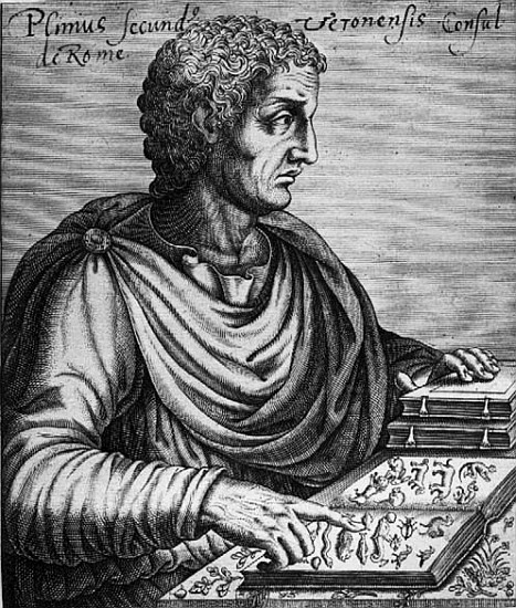 Pliny the Elder (23-79 AD) from French School