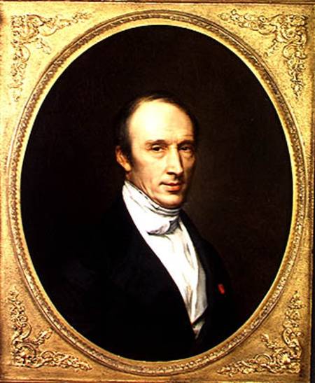 Portrait of Louis Cauchy (1789-1857) from French School