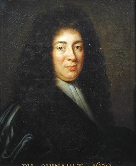 Portrait of Philippe Quinault (1635-88) from French School