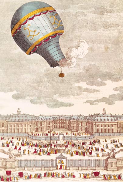 The Ballooning Experiment at the Chateau de Versailles, 19th September from French School