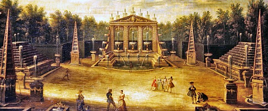 The Arc de Triomphe at Versailles from French School