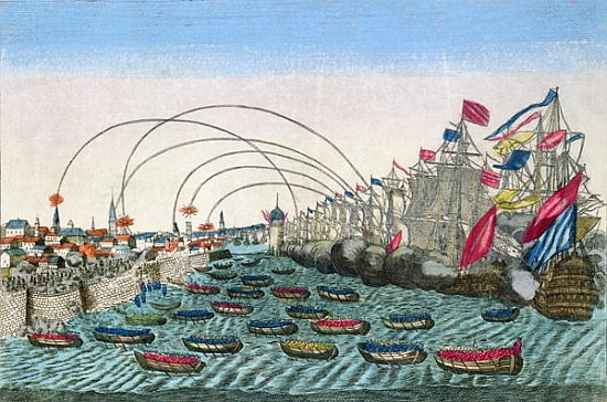 The Capture of Havana the English in 1762 (see also 110458) from French School