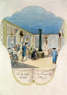 Cafe in the cellar of the Palais-Royal