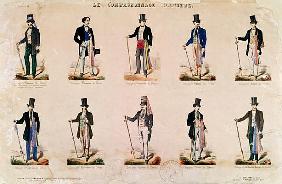 Costumes of various professions, from ''Le Compagnonnage Illustre''