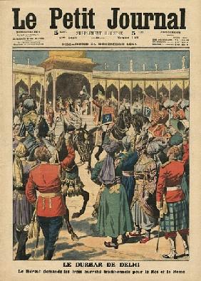 Delhi Durbar, illustration from ''Le Petit Journal'', supplement illustre, 24th December 1911