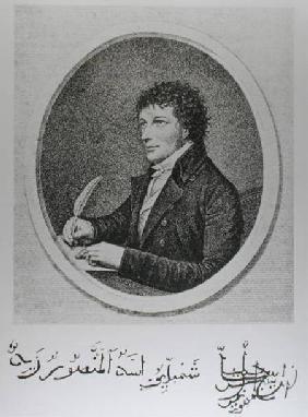 Portrait of Jean-Francois Champollion (1790-1832)