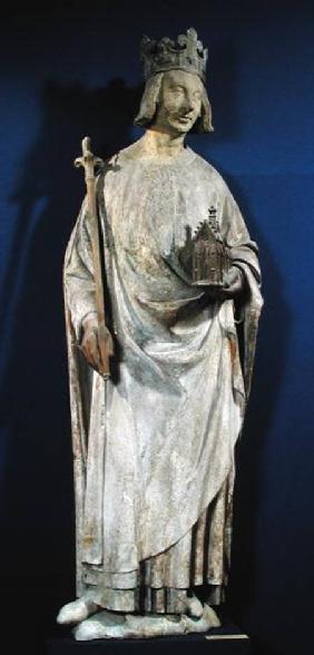 Statue of Charles V (1338-80) King of France