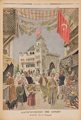 The Turkish Pavilion at the Universal Exhibition of 1900, Paris, illustration from ''Le Petit Journa