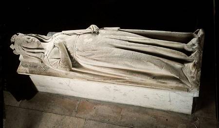 Tomb of Queen Berthe (726-83) from French School