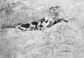 Portrait of Vaslav Nijinsky (1890-1950) (photo)
