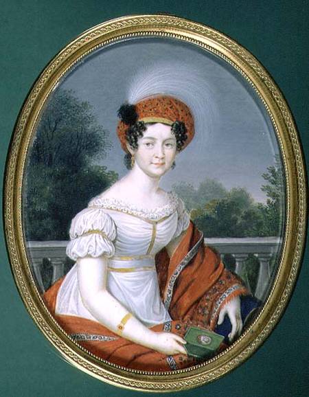 Catherine Paulovna, Grand Duchess of Russia Queen of Wurttemberg (1788-1819) from Friedrich Fleischmann