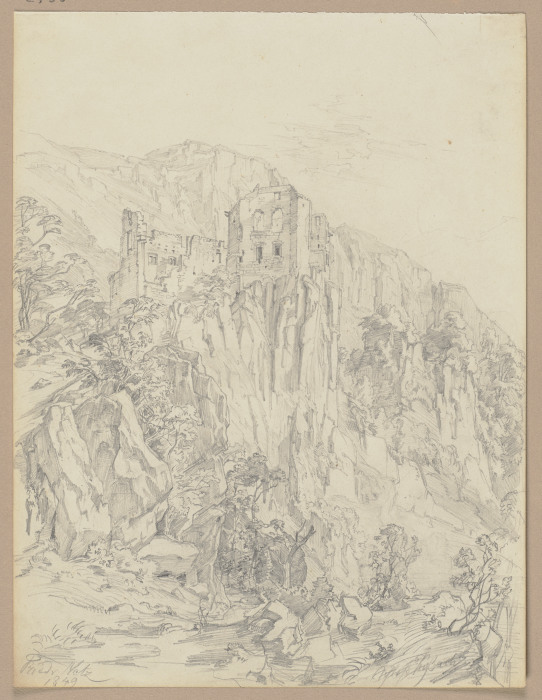 Kybach castle from Friedrich Metz