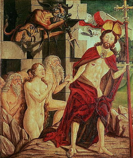Christ in Hell from Friedrich Pacher