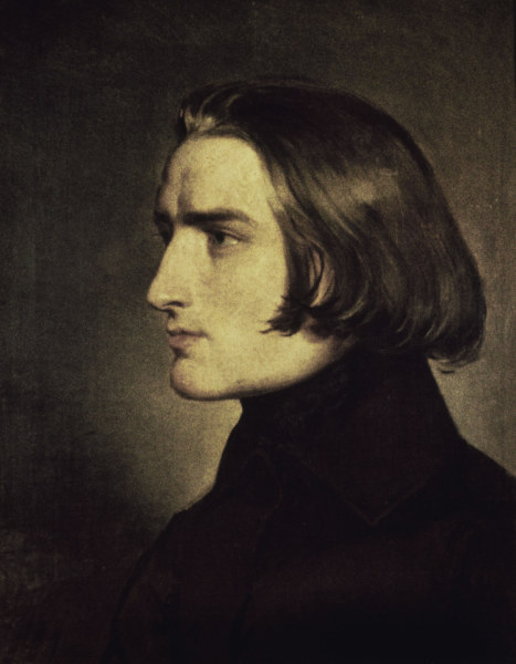 Liszt, Franz from Friedrich von Amerling