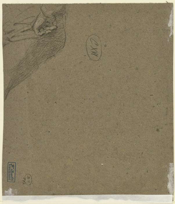 Sitzende Figur, mit in die Hüfte gestemmter Linken (Fragment) from Fritz Boehle