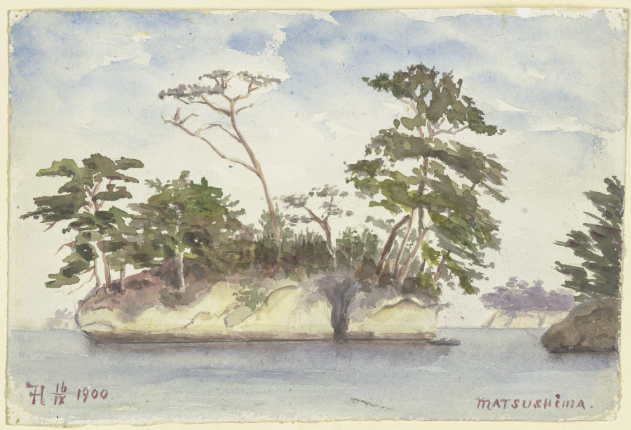 Inselgruppe vor Matsushima from Fritz Hauck