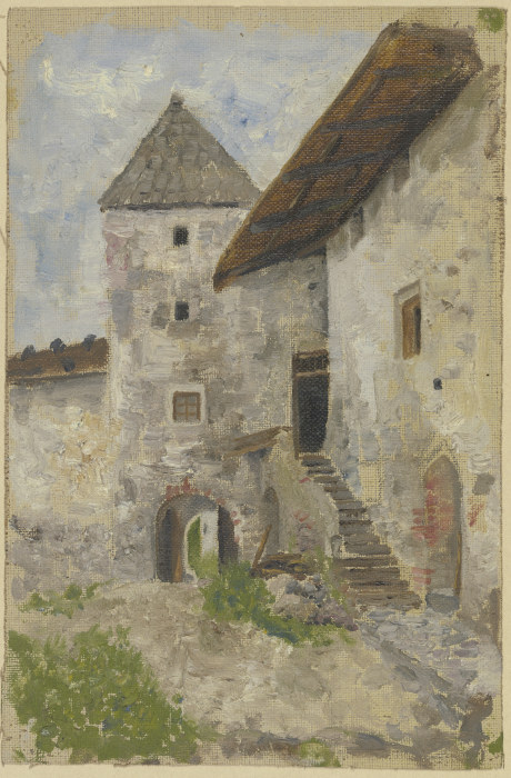 Tower of a city wall from Fritz Hauck