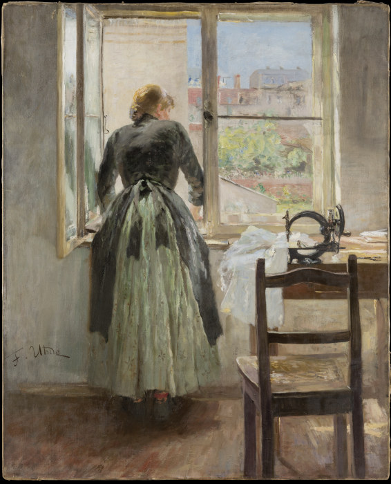 By the Window from Fritz von Uhde