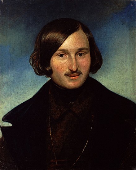 Portrait of Nikolay Gogol from Fyodor Antonovich Moller